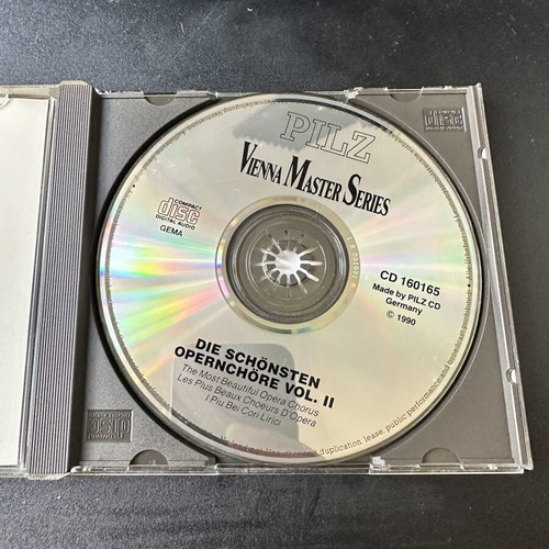 Die schönsten Opernchöre Vol. II CD, Vienna Master Series
