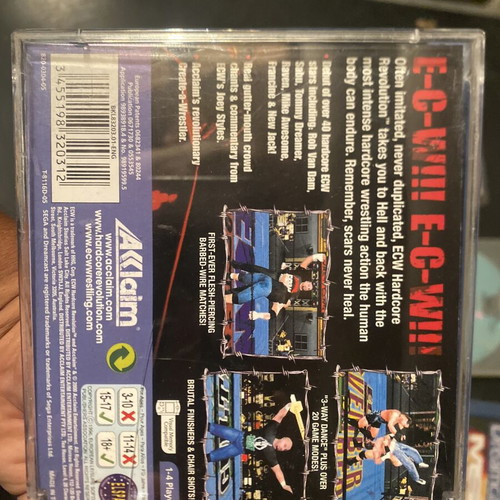 ECW Hardcore Revolution Dreamcast game