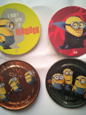 Minions 2016 chipicao caps used