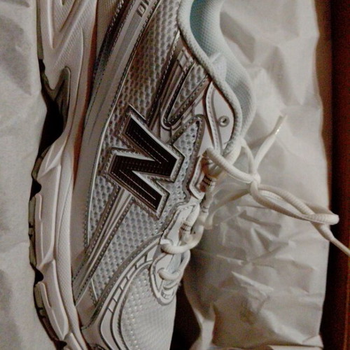 New Balance athletic shoes new, gray, size 46.5