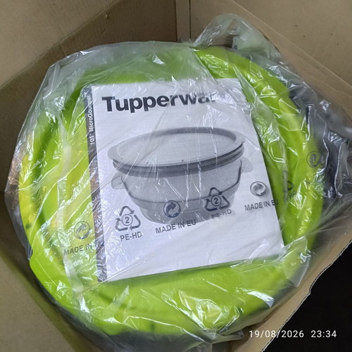 Tupperware MicroGourmet microwave steamer, new, sealed