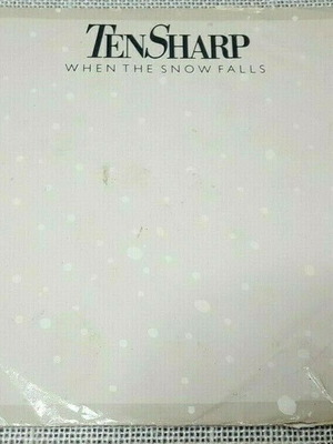 Ten Sharp When The Snow Falls 7' μεταχειρισμένο, promo 1985