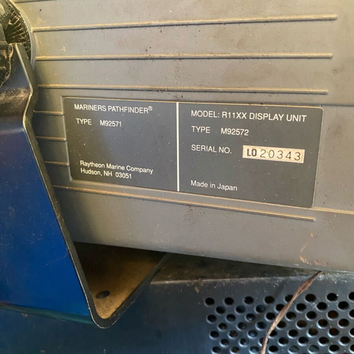 Raytheon R11xx Raster Scan boat radar used