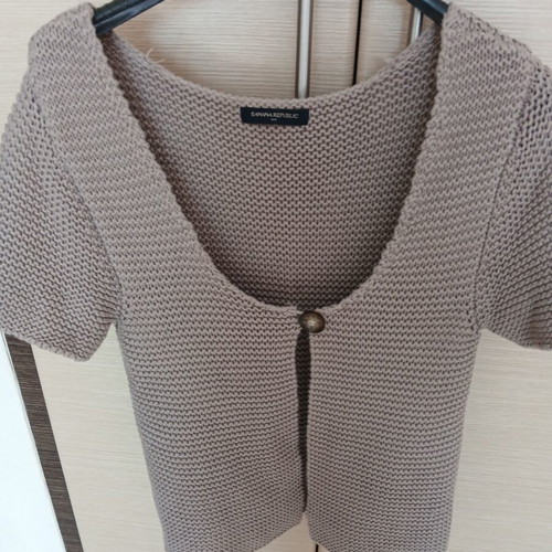 Banana Republic cardigan like new, beige, size S