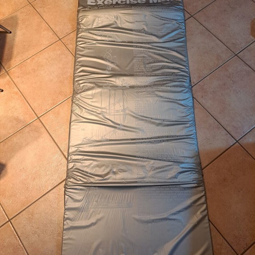 Soft Double-Sided Exercise Mat with Workout Guide new