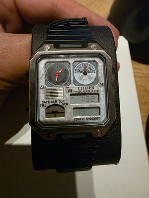 Citizen wristwatch, black, unisex