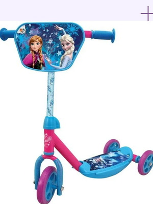 Frozen scooter like new with 3 wheels for children 2-5 years