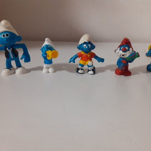 Smurfs figures used