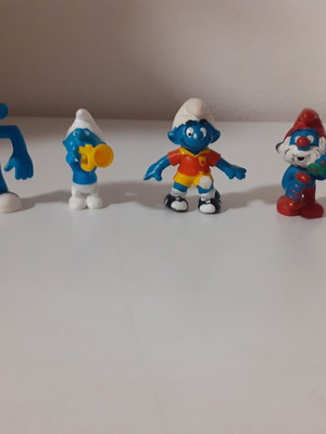 Smurfs figures used