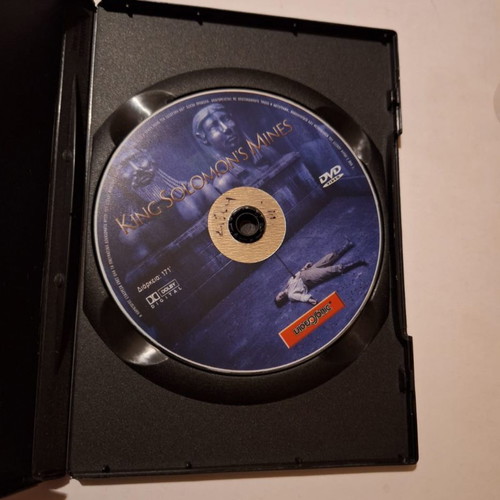 King Solomon's Mines DVD used with Greek subtitles