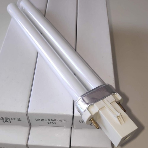 UV replacement bulb 9W for nail lamps, set of 6, new