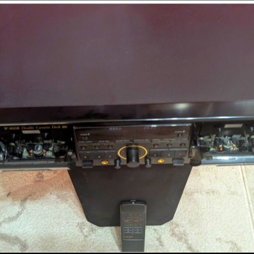 Teac W-860R Double Cassette Deck like new with original remote