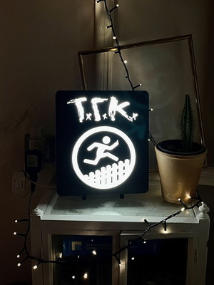 LED Light Box Lex with COB LED and Digital Dimmer new