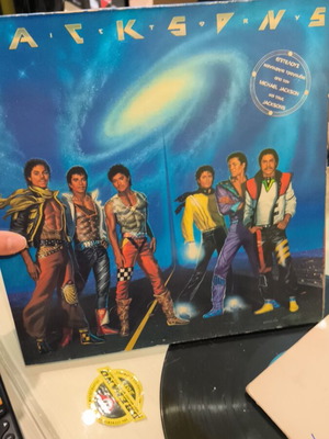 Victory Jacksons vinyl record used, pop