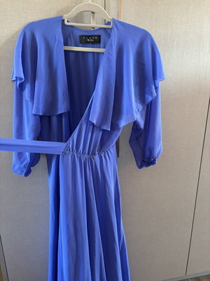 Lynne maxi dress in royal blue, new