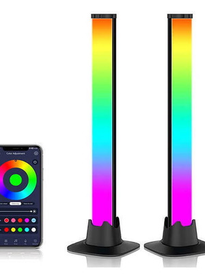 Διακοσμητικό φωτιστικό G-roc LED RGB μπάρα 18εκ. σαν καινούργιο