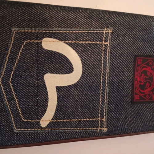 EVISU DENIM  Organizer/agenda/Notebook RARE ITEM