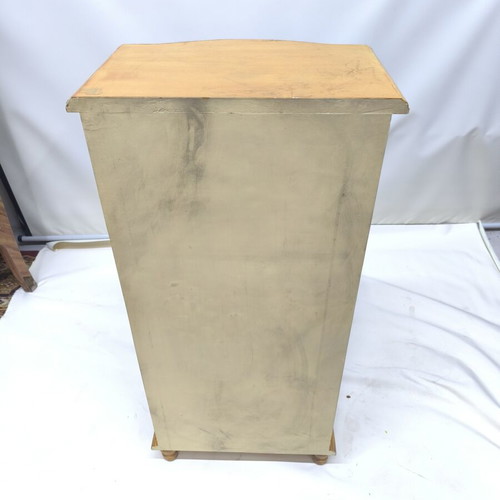 Handpainted Wooden Dresser Jewelry Box Studio Art kk like new