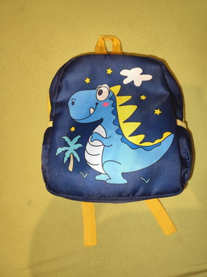 Blue Dinosaur Preschool Backpack used, excellent condition