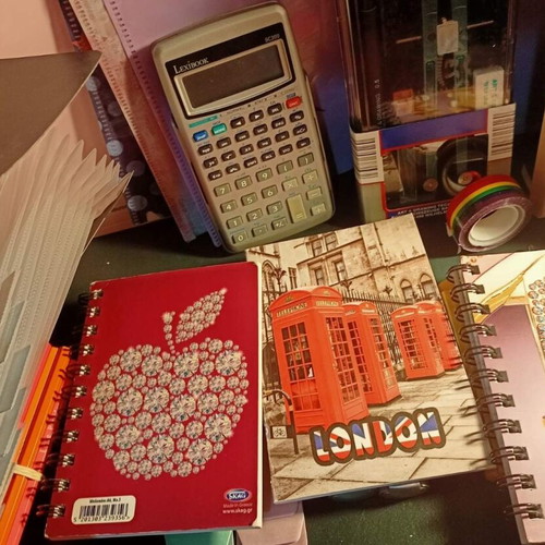 Office and school supplies set like new, over 35 pieces