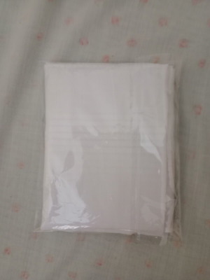 Set of 3 white handkerchiefs for suit or pocket, new