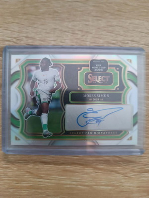 Moses Simon Panini 2025-26 Select Road to FIFA WC 2026 autograph