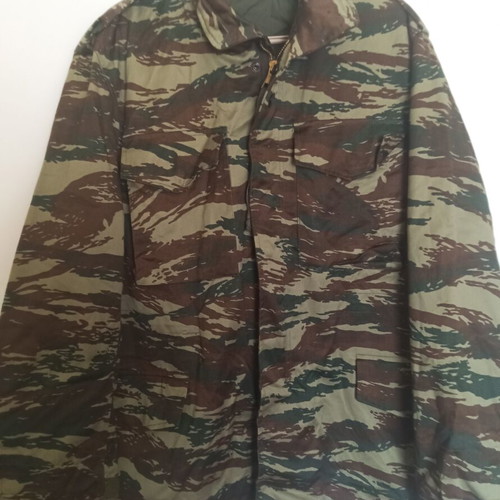 Military jacket No 8 (Large) waterproof with hood, authentic