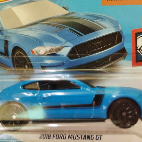 Ford Mustang GT Μινιατούρα Hot Wheels Μπλε Καινούργιο