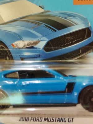 Ford Mustang GT Μινιατούρα Hot Wheels Μπλε Καινούργιο