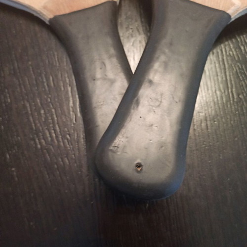 Wooden professional rackets used, minimally used