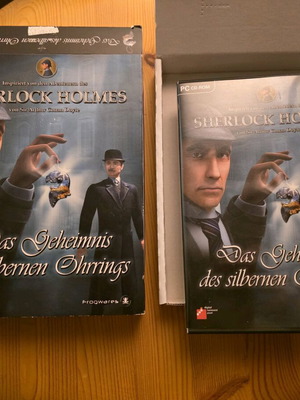Sherlock Holmes Das Geheimnis des silbernen Ohrrings PC game like new Big Box