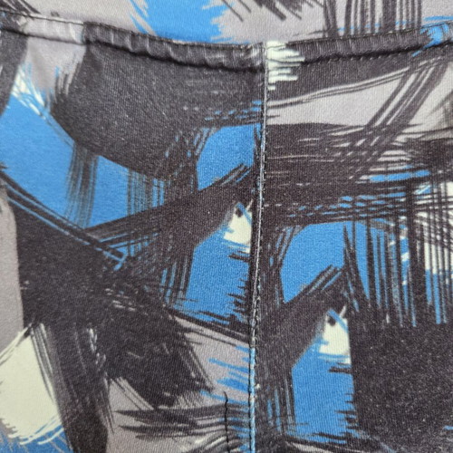 Bodymove leggings used, black and blue
