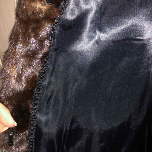 Coat of natural astrakhan fur like new, brand ΧΑΡΗΣ Furs