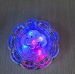 Light effect device with white light, new, battery operated