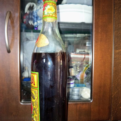 Metaxa Sweet Red Vermouth, Koiva Cocktail, Puchheimer Barack 1L vintage bottles