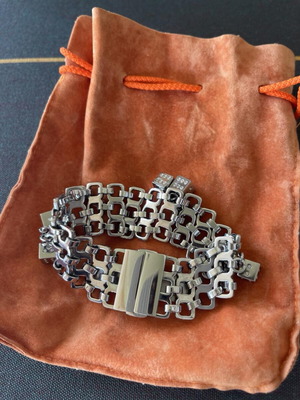 Folli Follie bracelet with dice like new, silver