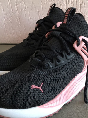 Puma Pacer Future sneakers, black and pink