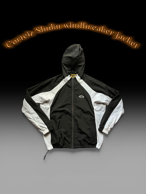 Corteiz Shuku Windbreaker jacket καινούργιο, μέγεθος S/M, μαύρο-άσπρο