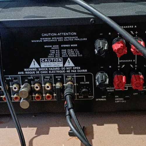 NAD integrated amplifier like new with original remote control