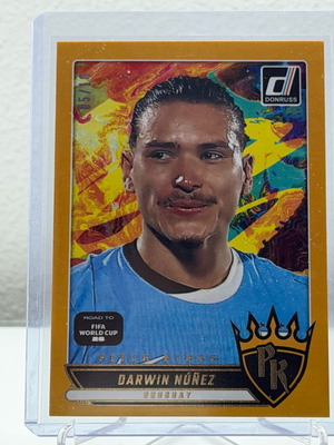 Darwin Nunez Panini Donruss Road To World Cup 2026 Pitch Kings card like new
