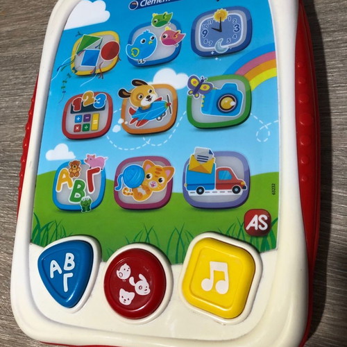 Clementoni tablet toy used