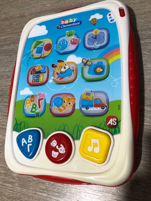 Clementoni tablet toy used