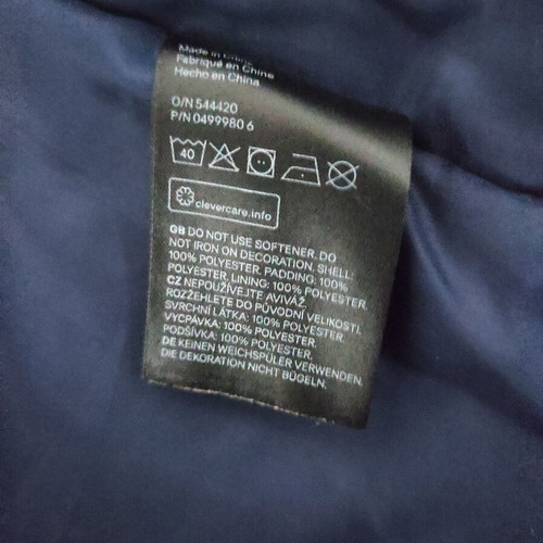 H&M girls' jacket 9-10 years 140 cm like new, blue and pink