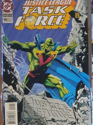 Justice League Task Force κόμικ μεταχειρισμένο, αγγλικά