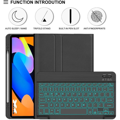 Bluetooth Keyboard Case with Backlit Touchpad for Lenovo Idea Tab 11"