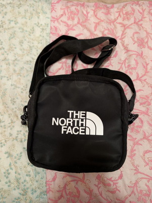 The North Face shoulder bag used, crossbody, black