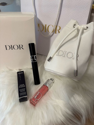 Dior set καινούργιο με Lip Maximizer 010 Holo Pink και Mascara Pump n Volume