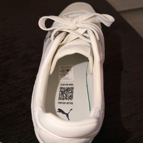 Puma sneakers, white, size 40