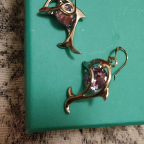 Dolphin earrings new