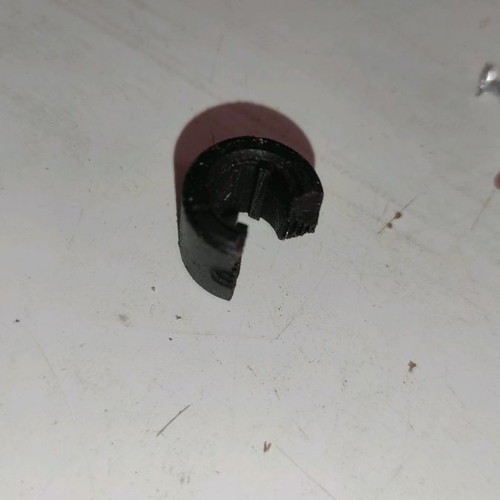 Electric jigsaw used with broken part